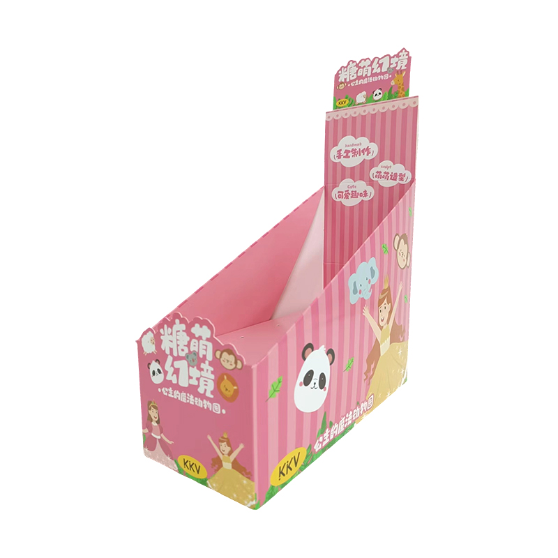 400g White Card Printing and Reakening Film, Lollipop PDQ Paper Display Box